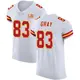 Elite White Men's Noah Gray Kansas City Chiefs Vapor Untouchable Super Bowl LIX Jersey