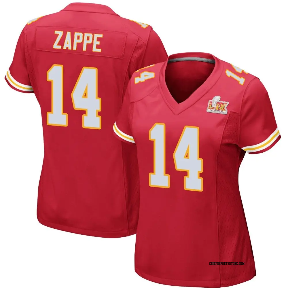Game Red Women's Bailey Zappe Kansas City Chiefs Team Color