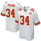 Game White Men's Samaje Perine Kansas City Chiefs Super Bowl LIX Jersey
