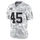 Limited Arctic Camo Men's Geor'Quarius Spivey Kansas City Chiefs 2024 Salute to Service Jersey