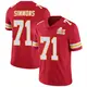 Limited Red Men's Josh Simmons Kansas City Chiefs Team Color Vapor Untouchable Super Bowl LIX Jersey