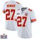 Limited White Men's Nikko Remigio Kansas City Chiefs Vapor Untouchable Super Bowl LVIII Patch Jersey