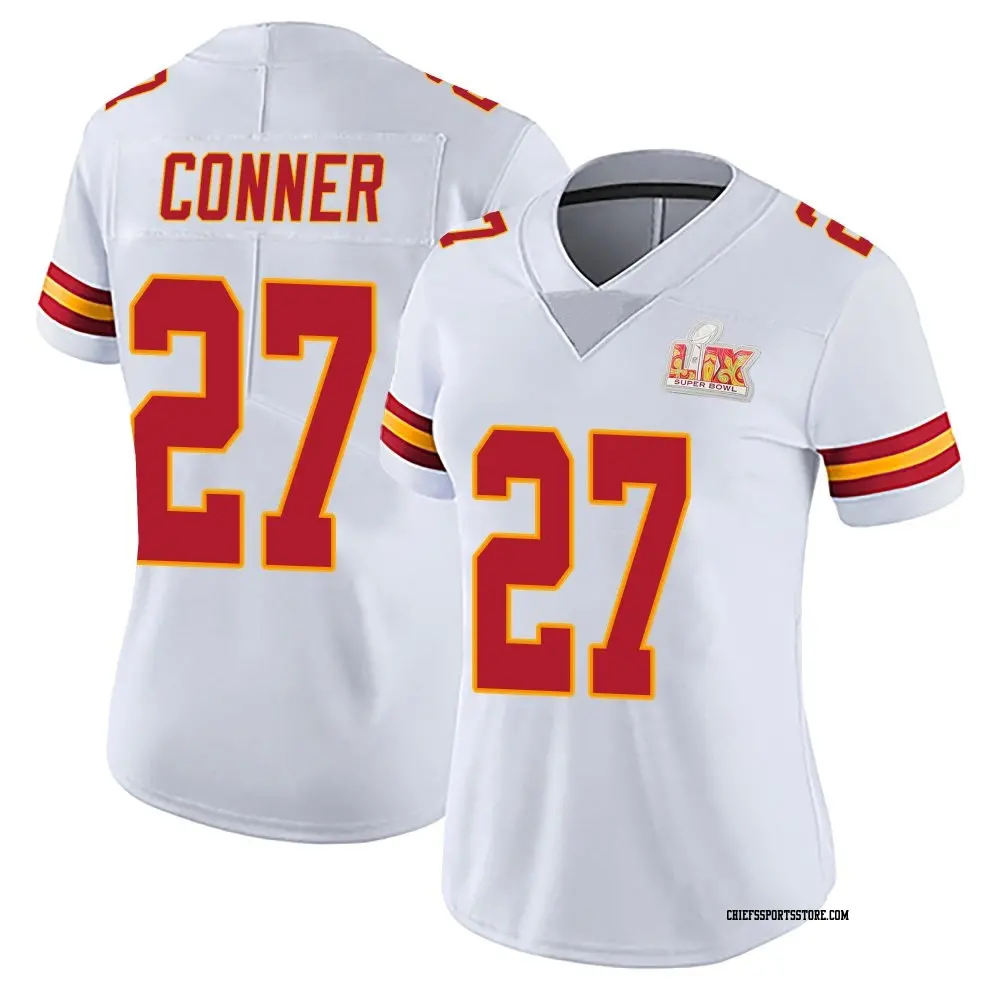 Limited White Youth Chamarri Conner Kansas City Chiefs Vapor